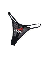 Kisslove Low Rise T-back Mesh Panties