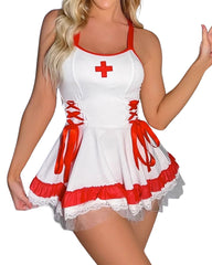 New Sexy Female Role-Play Nurse Fantasy Costume Set