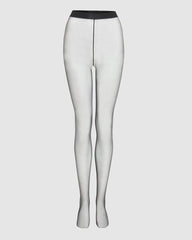 Full Stocking Black Sheer