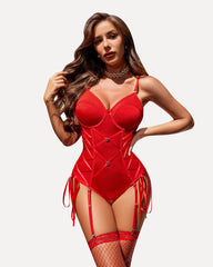 Tummy Control Teddy Boudoir Outfit